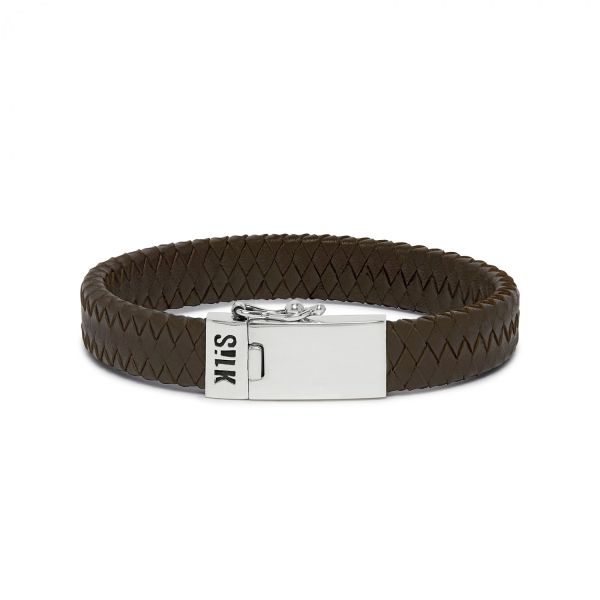 841BRN Armband Bruin