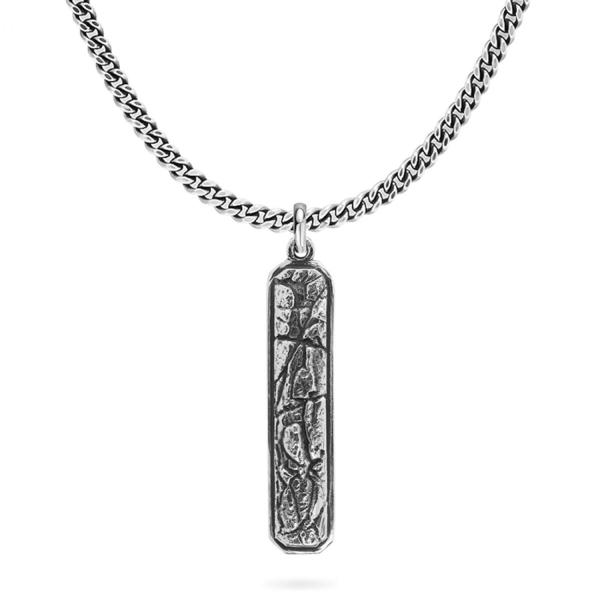 E401 ketting & hanger zilver SXM-earth Collectie