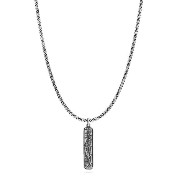 E401 ketting & hanger zilver SXM-earth Collectie