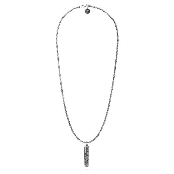 E401 ketting & hanger zilver SXM-earth Collectie