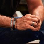 E402 armband zilver SXM-earth Collectie