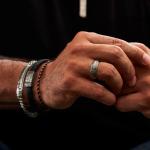 E404 ring zilver SXM-earth Collectie
