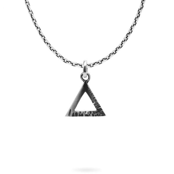 E460 ketting & hanger zilver SXM-earth Collectie