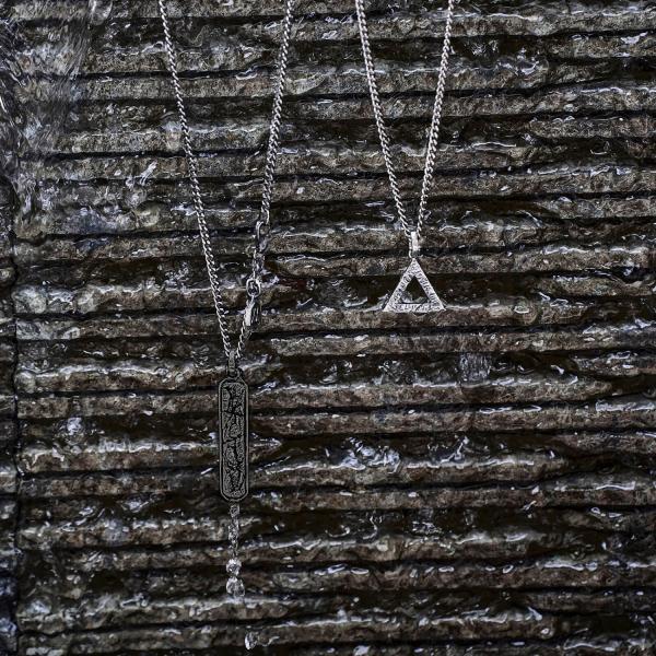 E460 ketting & hanger zilver SXM-earth Collectie