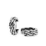 678 oorbellen zilver BREEZE Collectie