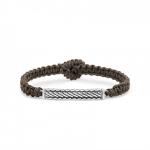 688BRN Armband paracord WEAVE Collectie
