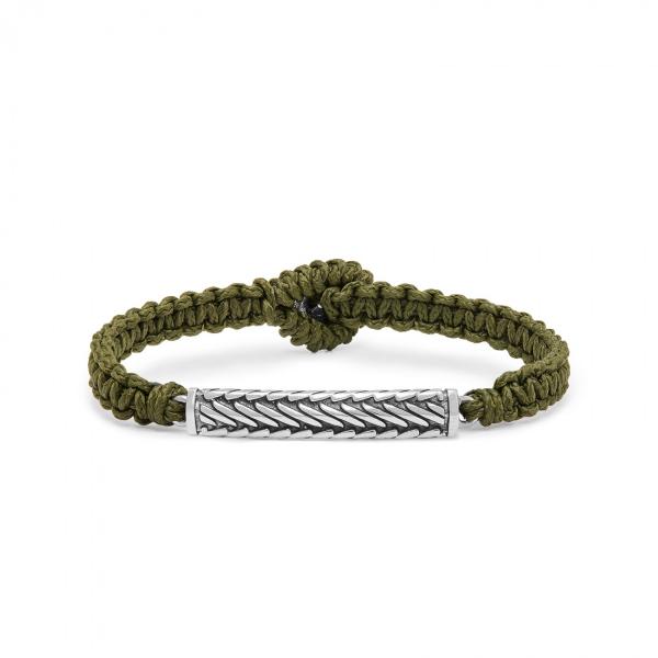 688OLV Armband paracord WEAVE Collectie