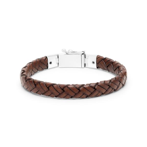 761BRN armband DOUBLE FOX Collectie