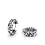 763 oorbellen zilver ROOTS Collectie
