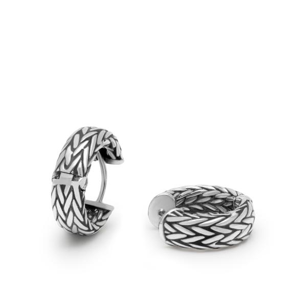 763 oorbellen zilver ROOTS Collectie