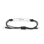 778BLK Paracord armband BREEZE Collectie