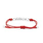 778RED armband paracord BREEZE Collectie