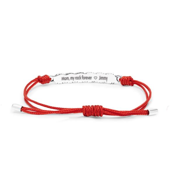 778RED armband paracord BREEZE Collectie