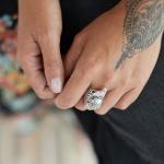 S14 Adelaar Ring Dames WILD HEART Collectie