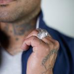 S14 Adelaar Ring Heren WILD HEART Collectie