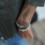 S22 Slang Armband Zilver Dames Fierce Collectie