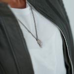 S26 Zilveren Ketting met slang Dames Fierce Collectie