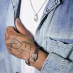 S26 Zilveren Ketting met slang Heren Fierce Collectie