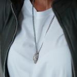 S26 Zilveren Ketting met slang Dames Fierce Collectie