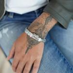 S28 Zilveren Slangen Ring Dames Fierce Collectie