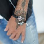 S41 Tijger Armband Leer Dames Fierce Collectie