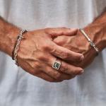 X010 zegelring zilver SXM - Essentials Collectie