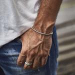 X022 armband zilver LINKED Collectie