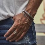 X024 armband zilver LINKED Collectie