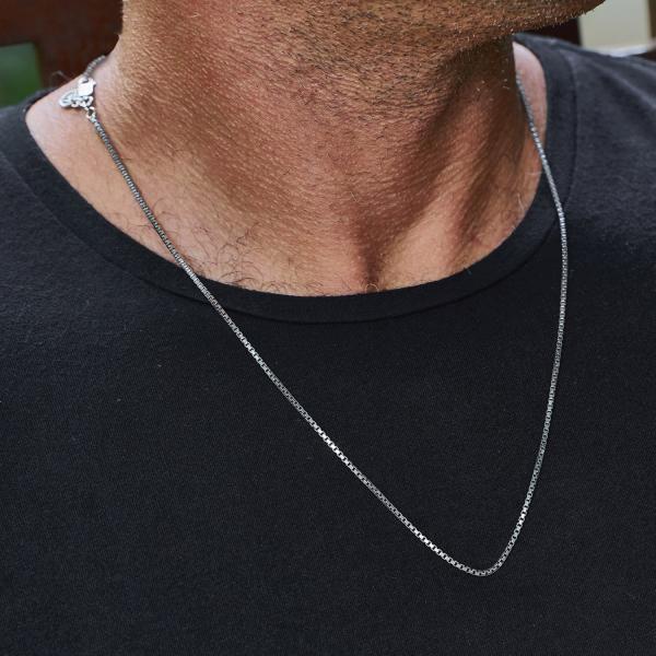 X035 ketting zilver LINKED Collectie