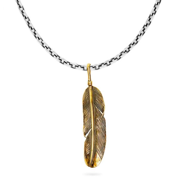 X060SBR ketting & hanger silver - messing SXM - Essentials Collectie