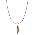 X060SBR ketting & hanger silver - messing SXM - Essentials Collectie