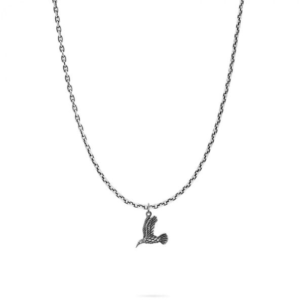 X062 ketting & hanger zilver