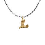 X062SBR ketting & hanger zilver - messing SXM - Essentials Collectie