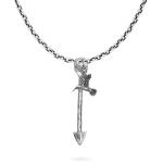 X067 ketting & hanger zilver SXM - Essentials Collectie