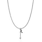 X067 ketting & hanger zilver SXM - Essentials Collectie