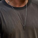 X200SRP hanger zilver ruthenium plated SXM - Edged Collectie