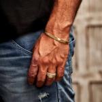 X201SGI zegelring zilver - goldplated SXM - Edged Collectie