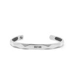 X202 bangle zilver SXM - Edged Collectie