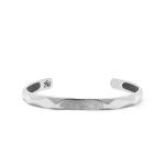 X202 bangle zilver SXM - Edged Collectie