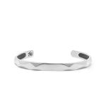X202 bangle zilver SXM - Edged Collectie