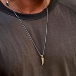 X204 ketting zilver SXM - Edged Collectie