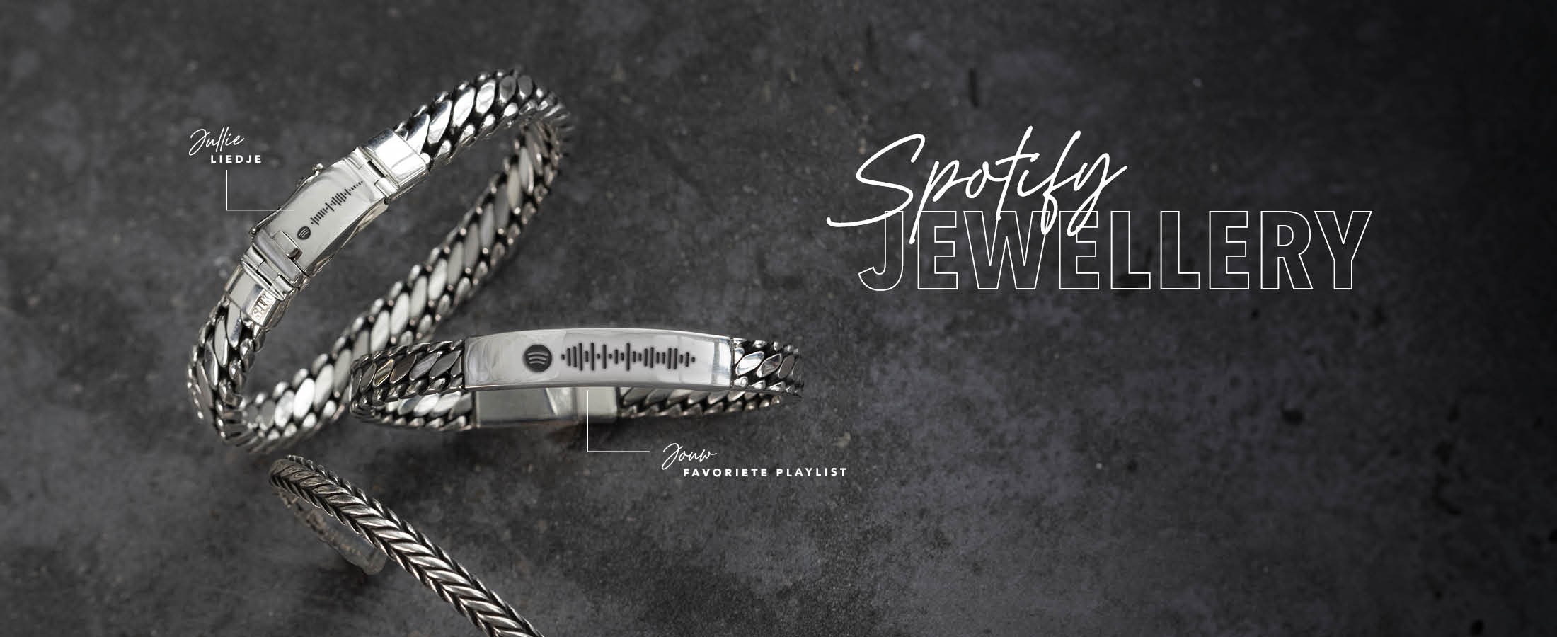 spotify sieraden SILK Jewellery