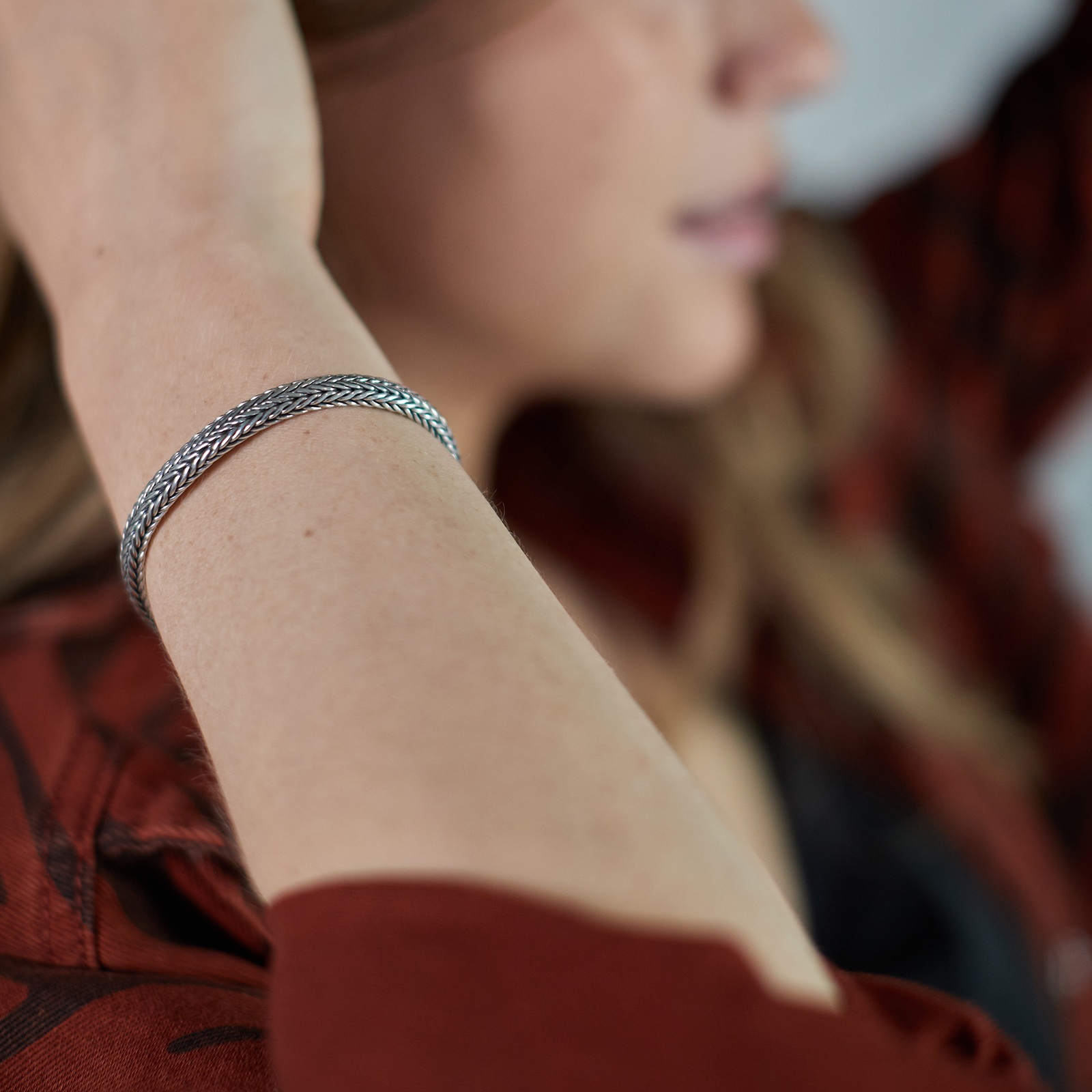 zilveren 339 alpha SILK dames armband