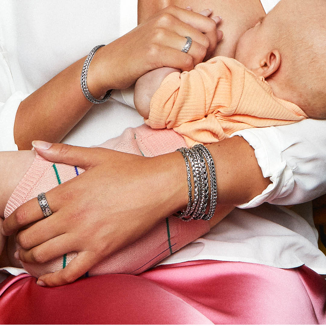 mama sieraden cadeau voor haar zilveren armbanden