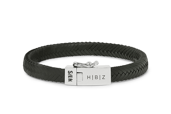 leren armband met initialen