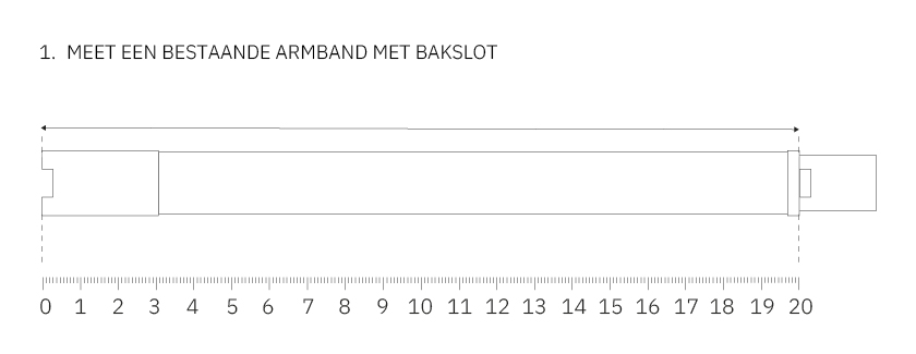 HOE MEET IK MIJN ARMBAND MAAT